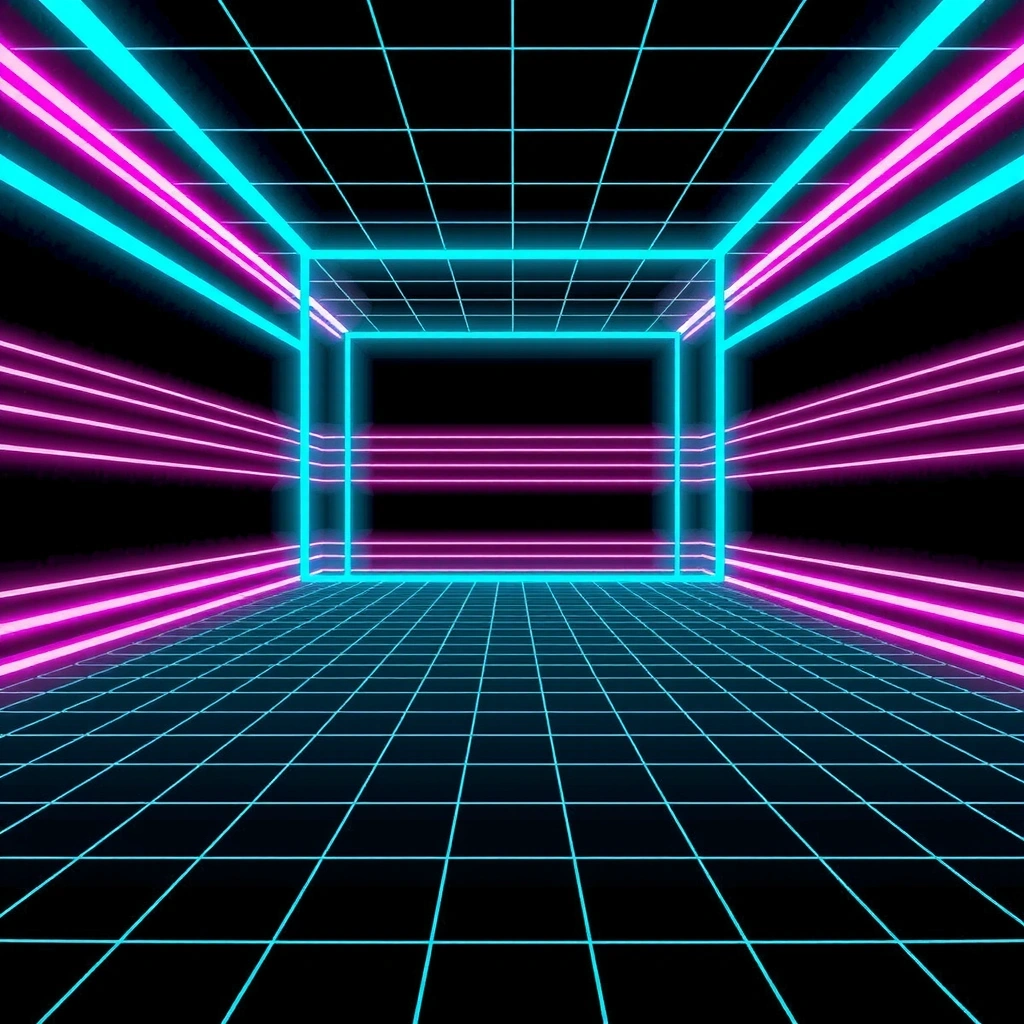 Abstract geometric wireframe background