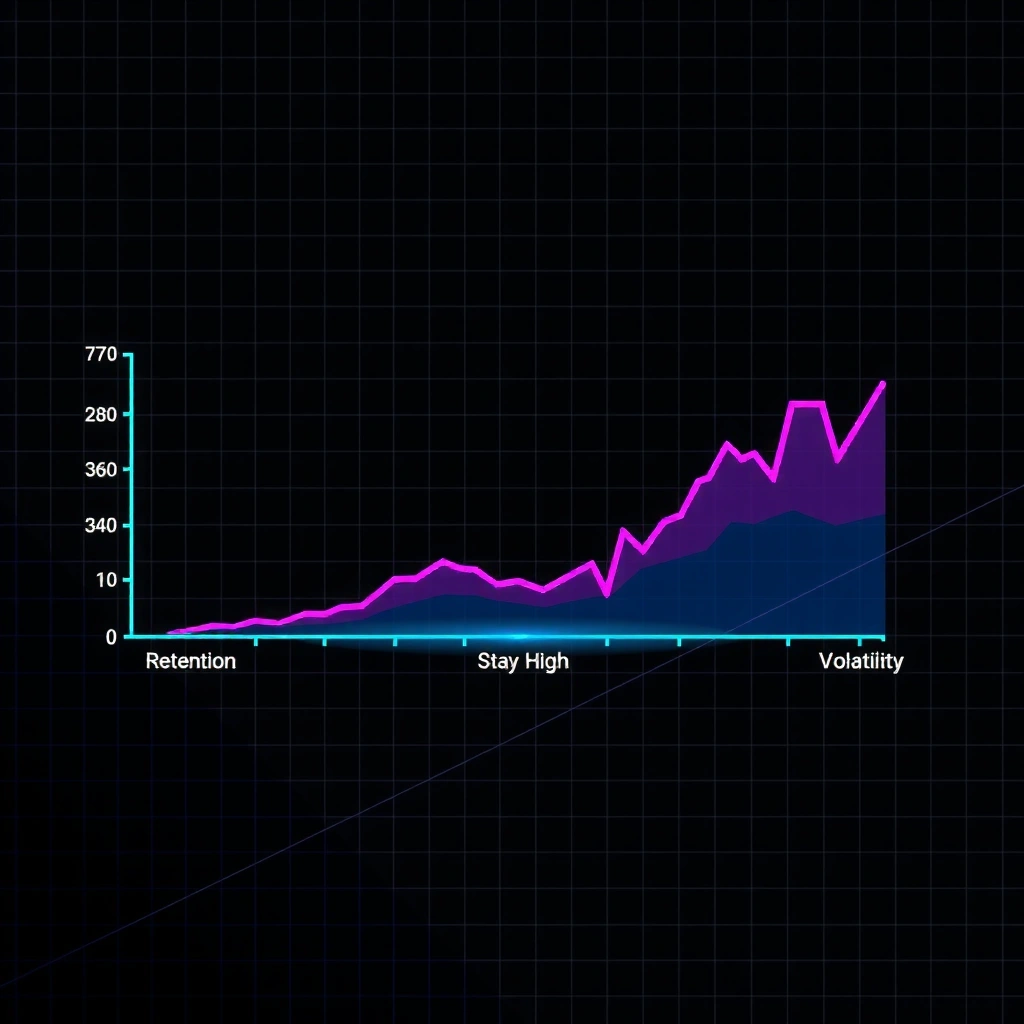 Market Stability vs User Retention Chart