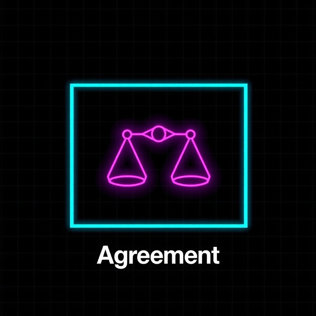 Legal agreement symbol